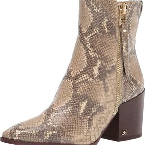 Sam Edelman Women's Carlysle Snake Boot Size 7